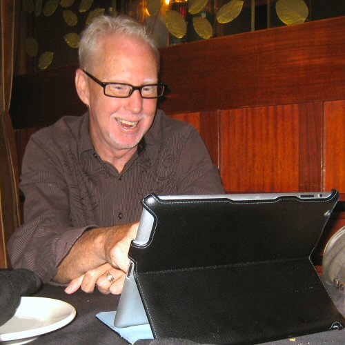 Mike Rhodes plays a guest's game Mike Rhodes plays a guest's game