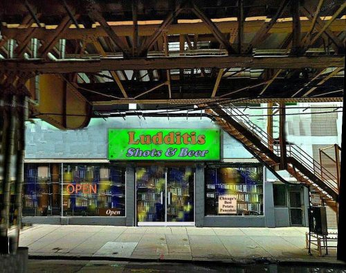 Ludditis Shots & Beer